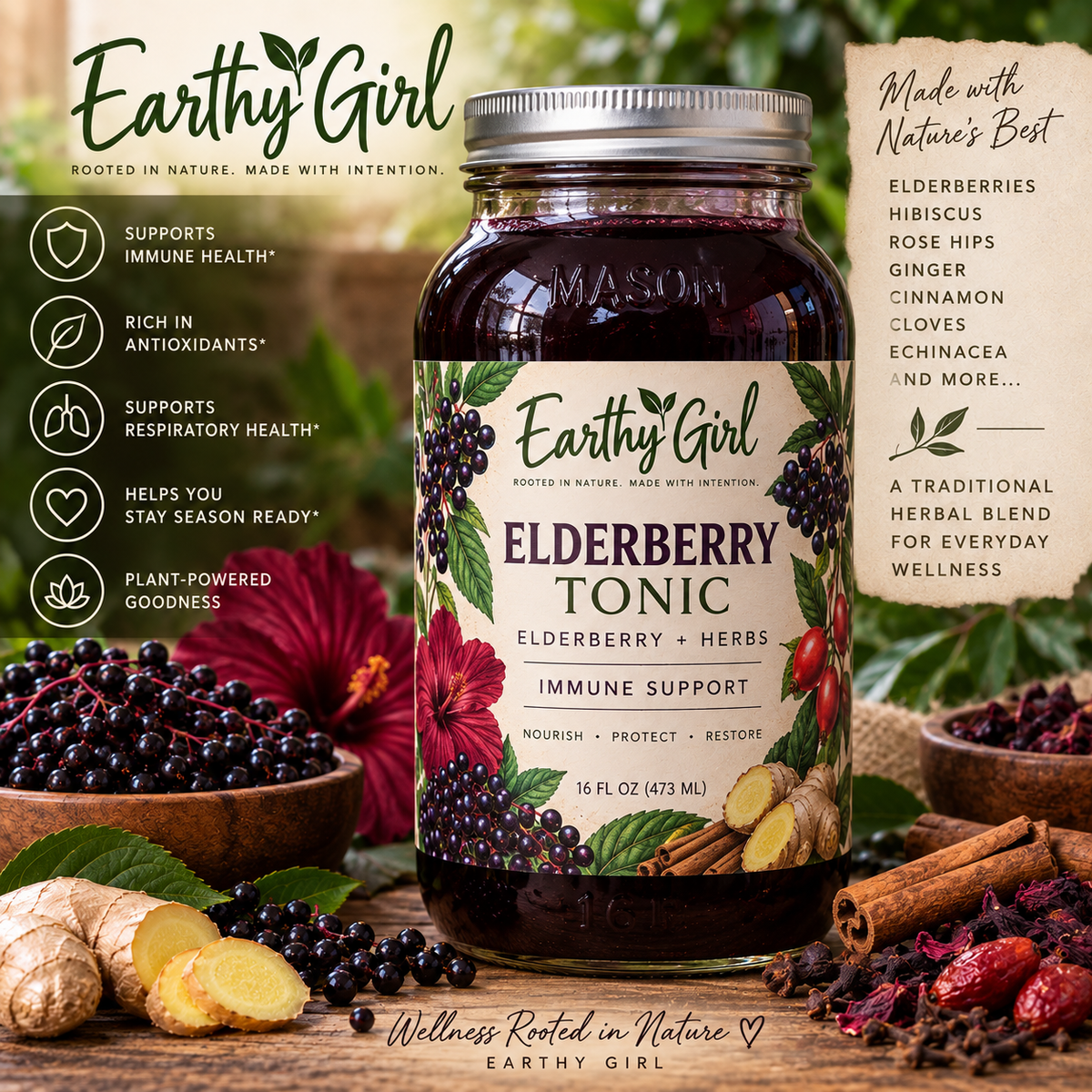 Elderberry Tonic