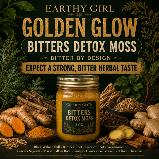 Golden Glow Bitters Detox Sea Moss