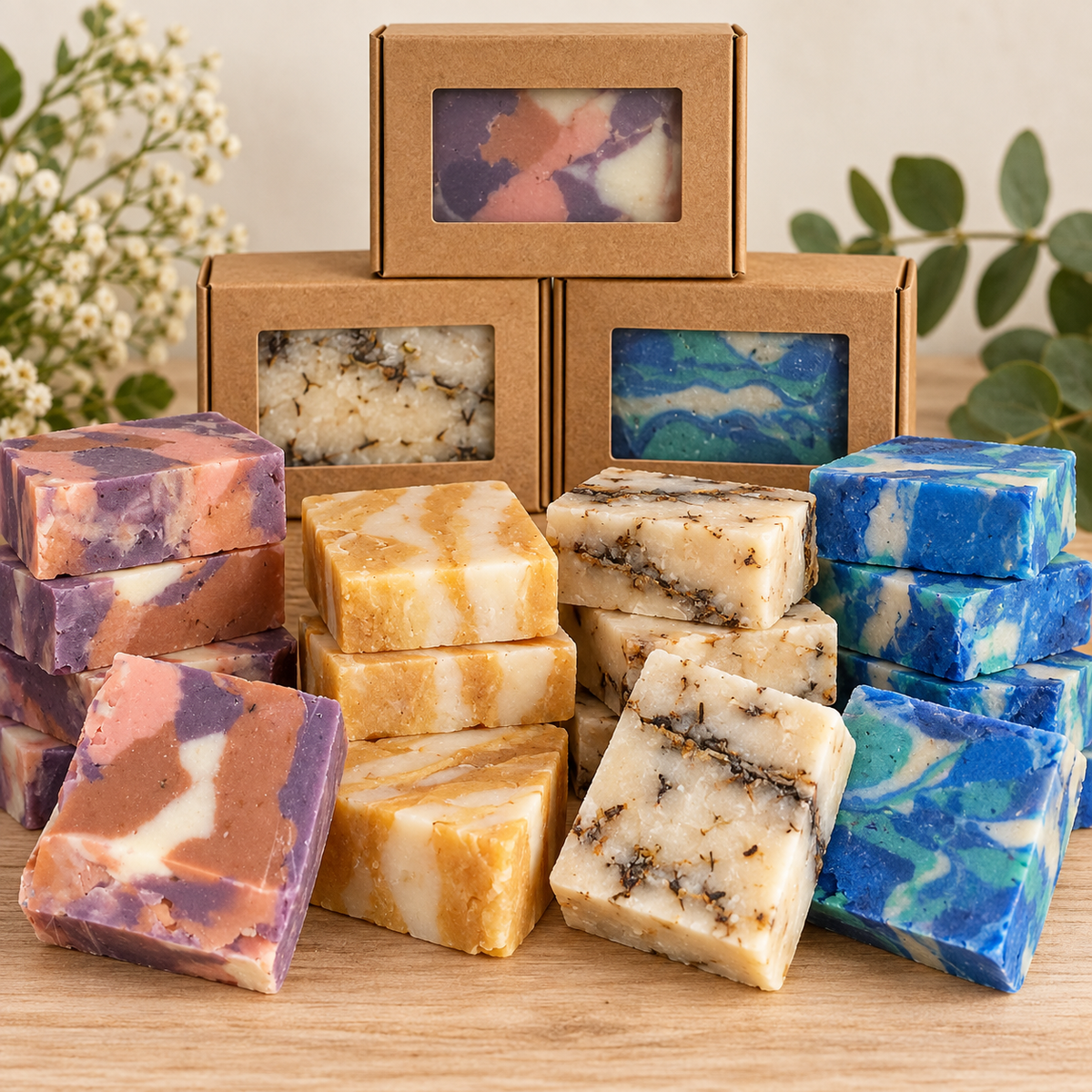 Earthy Girl Handcrafted Botanical  Soap Bars